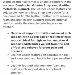 dansko jen metatarsal